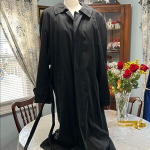 Classic Black Trench Coat